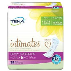 Tena Intimates Heavy Long Incontinence Pad For Women 39 Count Pack Of 3 - Packaging May Vary