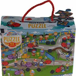 Grafix Boys 45 Piece Jigsaw Puzzles - Racing Car Track