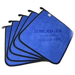 High Performance Microfiber Wipes 30X30CM 5 Microfiber Clothes For Lint Free Machine Cleaning