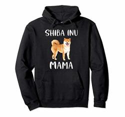 Shiba Inu Mama Funny Shiba Inu Cute Dog Mom Gift Pullover Hoodie