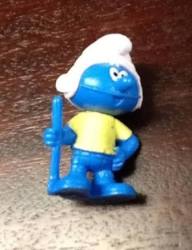 Smurfs Plastic Figurine 5.5cm Smurf - Work For Cake Toppers Also