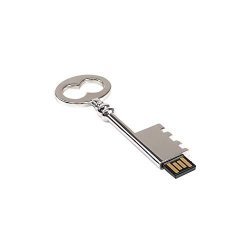 Misszhang-us Retro Key Shape USB Flash Drive Memory Stick U Disk For Notebook Laptop PC 128MB