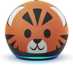 All-new Echo Dot 4TH Gen Smart Speaker With Alexa - Kids Tiger