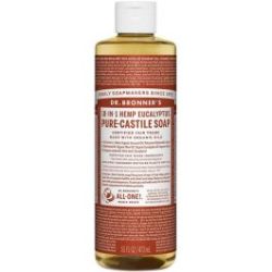 - Pure Castile Liquid Soap Eucalyptus 473ML