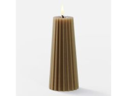 Mustard Gear-shaped Candle Small
