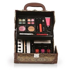 Ivation Professional Vanity Case Cosmetic Make Up Ivation Beauty Box Gift Set