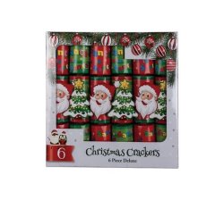 Christmas Crackers Deluxe 6 Piece