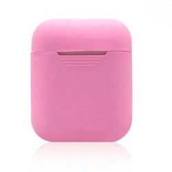 Protective Silicone Cover For Apple Airpods Charging Case Light Pink