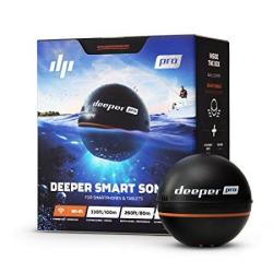Deeper Pro Smart Portable Sonar - Wireless Wi-fi Fish Finder For Kayak And Ice Fishing