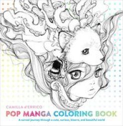 Pop Manga Coloring Book Paperback