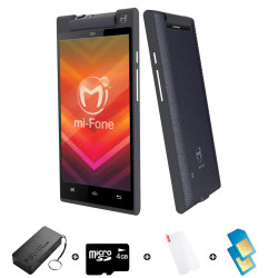 mi-Fone 4x 8GB 3G- Bundle includes Airtime + 1.2GB Starter Pack + Accessories - R1000 Airtime @ R50 Per Month X 20