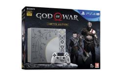 Playstation 4 Pro Console - 1TB Gow Limited Edition + God Of War Game PS4