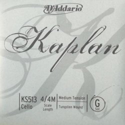 D'addario Kaplan Cello G String Full Size - Medium Tension