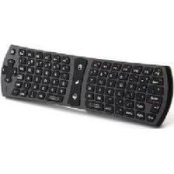 Rii 2.4GHZ Wireless MINI Keyboard & Air Mouse Black