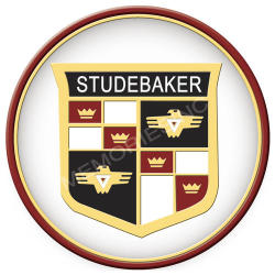 Studebaker Shield - Round Classic Metal Sign