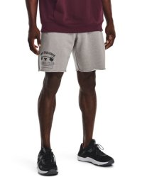 Men's Project Rock Home Gym Heavyweight Terry Shorts - Pewter Light Heather XXL