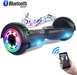 Cbd Bluetooth Hoverboard For Kids 6.5 Inch Two Wheel Hoverboard Self Balancing Hoverboard With Bluetooth And LED Lights UL2272 Certified
