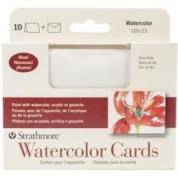 Strathmore Artist Papers Watercolor Cards 10 Blank Cards And Envelopes Pack Of 3