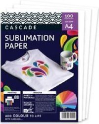 A4 Sublimation Paper 100GSM 100 Sheets