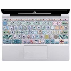 Silicon Keyboard Cover Skin For Hp Chromebook 11 X360 11.6" Chromebook 11 G2 G3 G4 G5 G6 EE G7 Ee 11.6" Hp Chromebook 14-CA 14-AK14-X Series chromebook 14 G2 G3