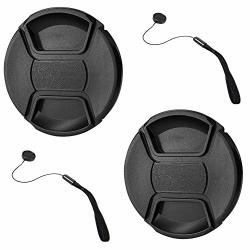 Gaoag 2 Pack 40.5MM Center Pinch Lens Cap For Sony A6000 A6100 A6300 A6400 A6500 A5100 A5000 With Sony E Pz 16-50MM Kit Lens