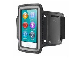 Dingtool Running Jogging Sports Gym Armband Cover Case Holder For Apple Ipod Nano 7 7G 7TH Generation Black