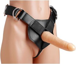 Flaunt Heavy Duty Strap On Harness With Dildo