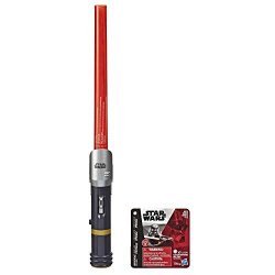 Star Wars Lightsaber Academy Level 1 Red Lightsaber Toy With Light-up Extendable Blade