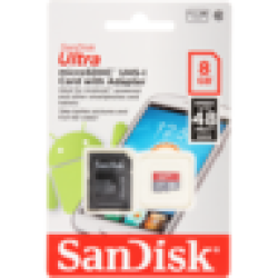 SanDisk Ultra Microsdhc Card With Sd Card Adaptor 32GB