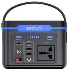 Astrum PS100 150W Portable Power Station Black