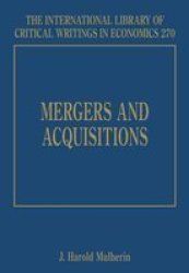 Mergers And Acquisitions hardcover