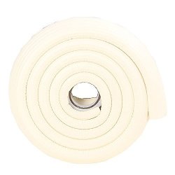 2X2M 13FT Soft Edge Protector For Bed Ivory Kitchen Corner Protector Balcony Edge Cushion For Toddler Kid