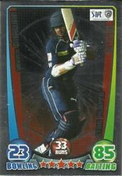 Shikhar Dhawan - Cricket Attax 2012 Star Player Foil Card