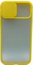 Iphone 12 12 Pro Frosted Slider Yellow