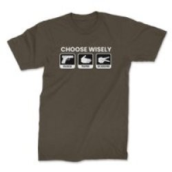 Ton Choose Wisely Unisex Premium T-Shirt Od Green