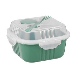 Legend Snappy Lunch Box Square 830ML Green