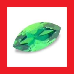 TOP Tourmaline - Emerald Green Marquise Facet - 0.150CTS