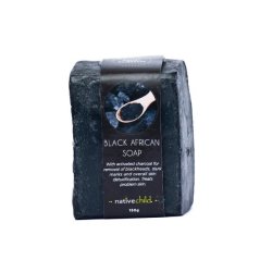 Native Child Black African Soap with Activated Charcoal 150g