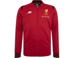 New Balance Liverpool Mens Walk Out Jacket - Red & Black