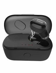 True Wireless Earbud Laxun U5P Bluetooth V4.1 MINI In-ear Headphone With Stereo Hi-fi Sound 50 Hours Playtime Easy Paring Tech And 800 Mah Charging Case