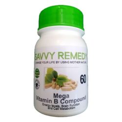 - Mega Vitamin B Compound - 60 Capsules