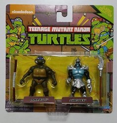 Playmates Teenage Mutant Ninja Turtles Classic Collection Donatello & Shredder Miniature Figures