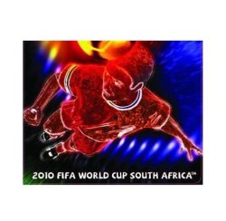 Esquire 7666234230144 Official Fifa 2010 Licensed Product-player And Fire Mouse Pad
