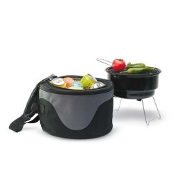 Zooltro Charcoal Braai Grill Kit With Cooler Bag