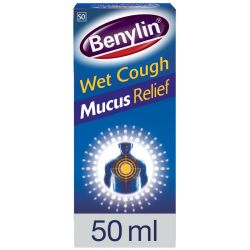 Wet Cough Syrup Mucus Relief 50ML