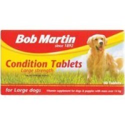 Bob Martin - Conditioning Tablets - Large Dogs - 50'S