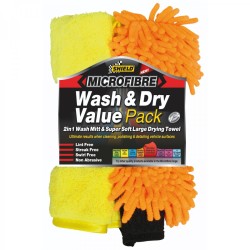 Micro-fibre Wash & Dry Value Pack Value Pk.
