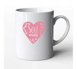 Valentines Day Love Birthday Present - Png Soul Mate White - 11OZ Coffee Mug