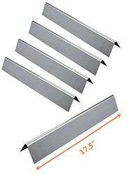 Dcyourhome 7621 Flavorizer Bars For Weber Genesis 300 E310 E330 EP-330 Series Grill 17.5INCH Stainless Steel Flavor Bar For Weber Genesis Grill Parts Replacement 5-PACK