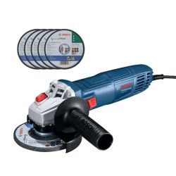 Bosch - Angle Grinder - Gws 700 And 55 Cutting Discs